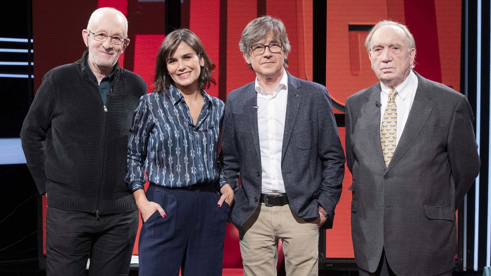 Carlos Heredero, Elena S. Sánchez, Bernardo Sánchez y Fernando Méndez-Leite