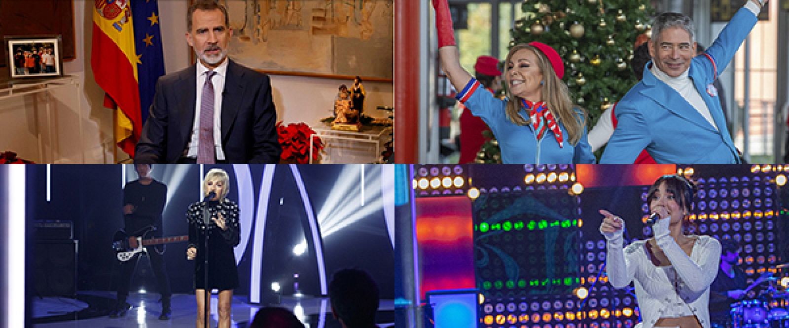 El Mensaje del Rey, Telepasión, Ana Torroja y Aitana, lo más visto de sus franjas