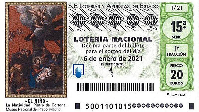 RTVE distribuir� la se�al institucional de la Loter�a del Ni�o