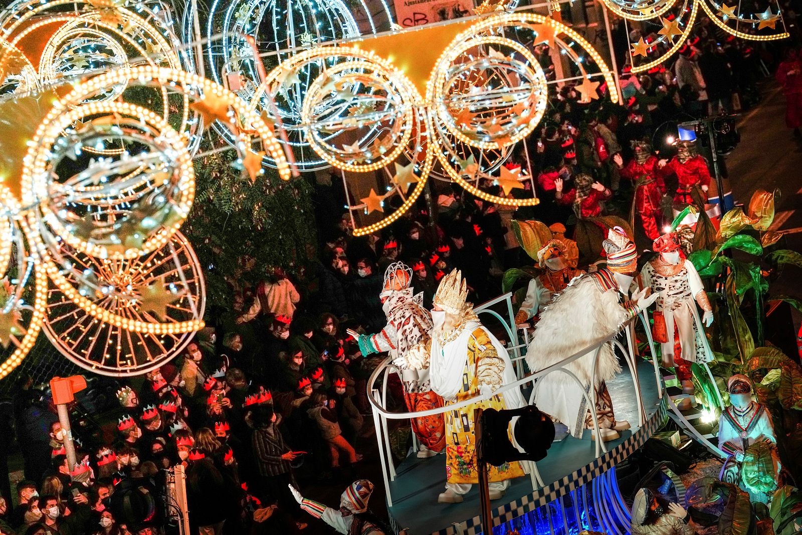 Cabalgata de los Reyes Magos en Barcelona