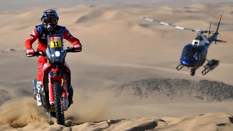 La victoria del chileno Cornejo aprieta la clasificaci�n del Dakar 2022 en motos