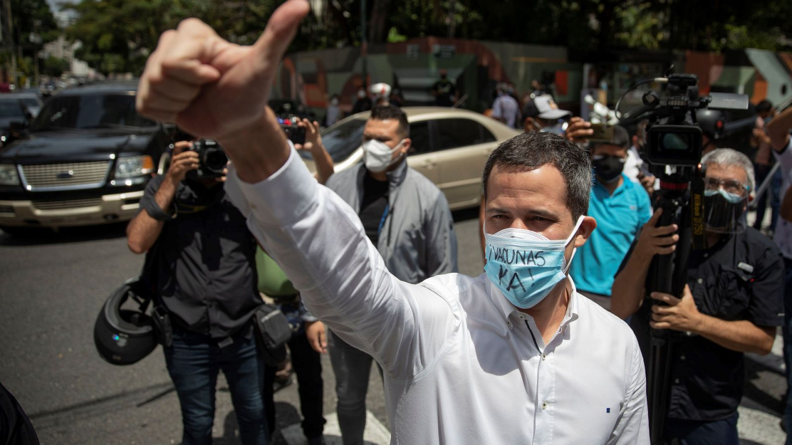 Juan Guaidó, líder opositor venezolano