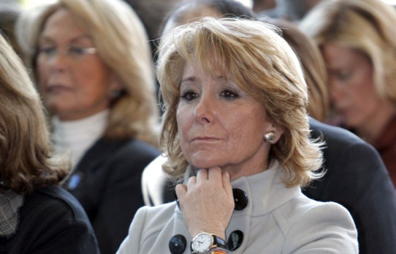 Esperanza Aguirre: "Soy una víctima de todo esto, políticamente van a por mí"