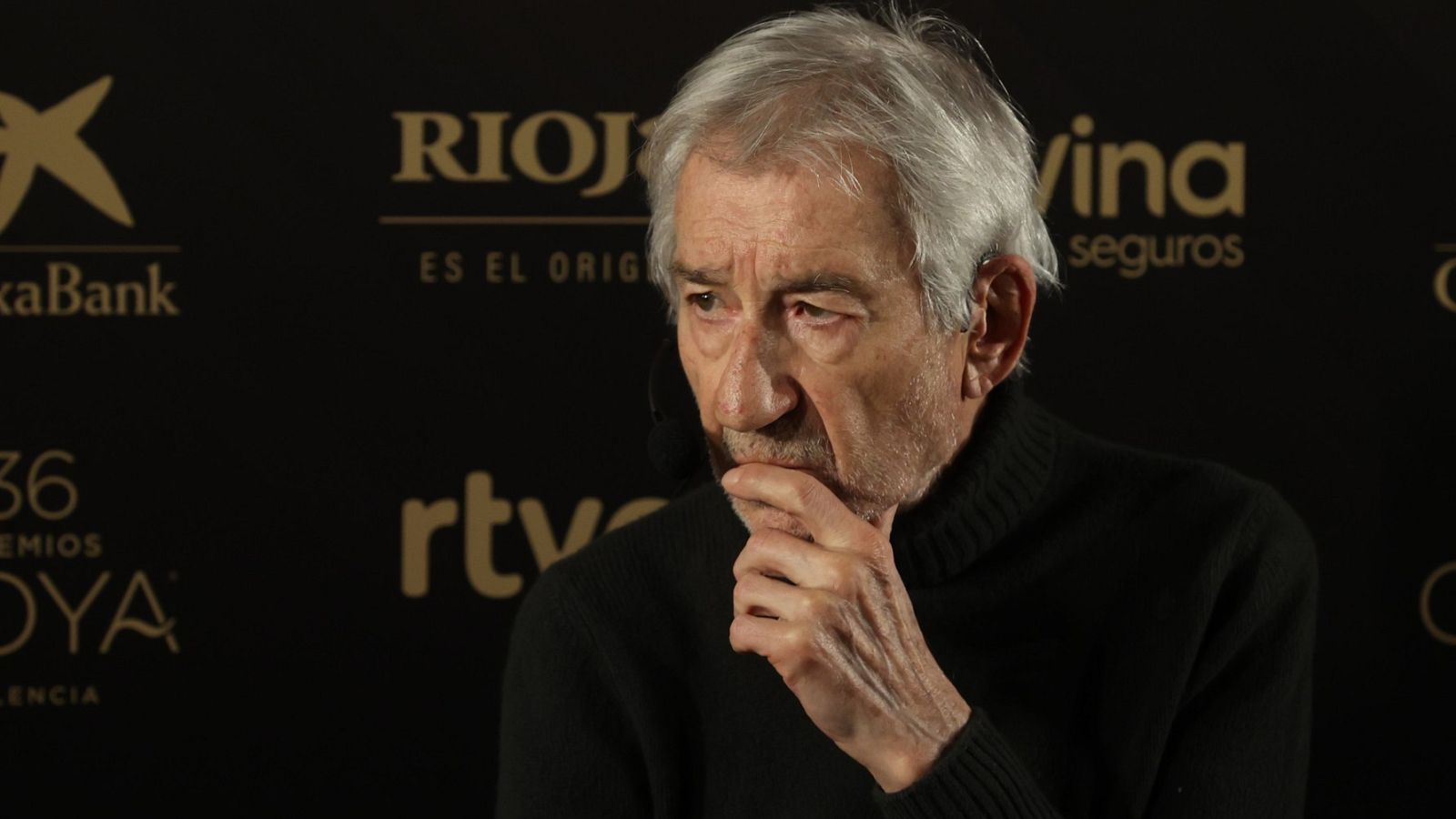 José Sacristán, Goya de Honor 2022, en la Academia de Cine.