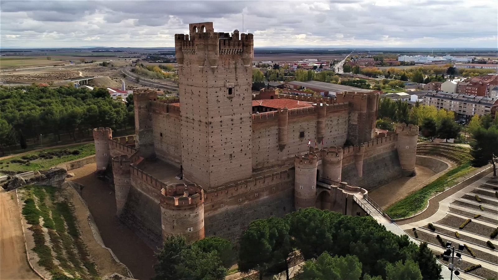Castillo la Mota, en Medina del Campo