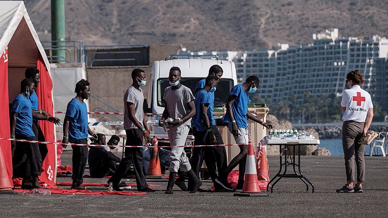 Archivada la causa contra el campamento de migrantes de Arguinegun pese a las condiciones "lamentables"