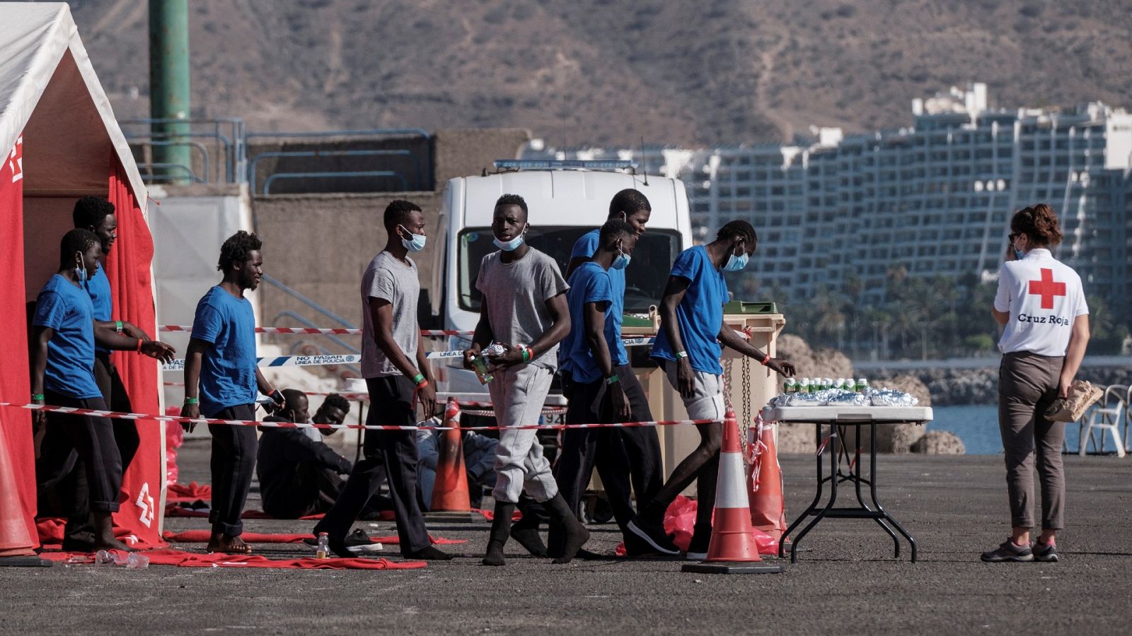 Archivada la causa contra el campamento de migrantes de Arguineguín
