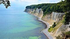 Els impressionants penya-segats blancs de l'illa de Rügen a Alemanya