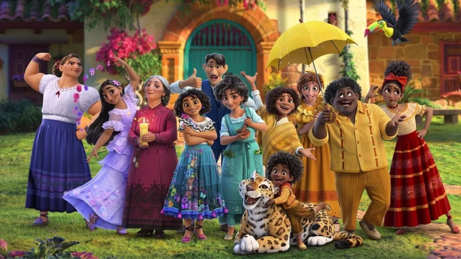 La familia Madrigal, protagonista de la película 'Encanto'