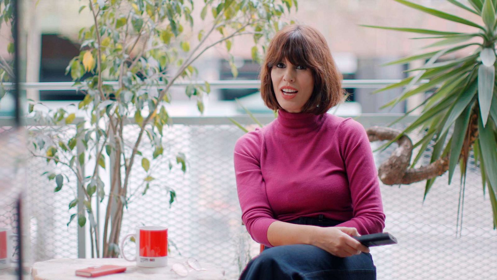 Flora Saura presenta el programa de disseny, Helvètica