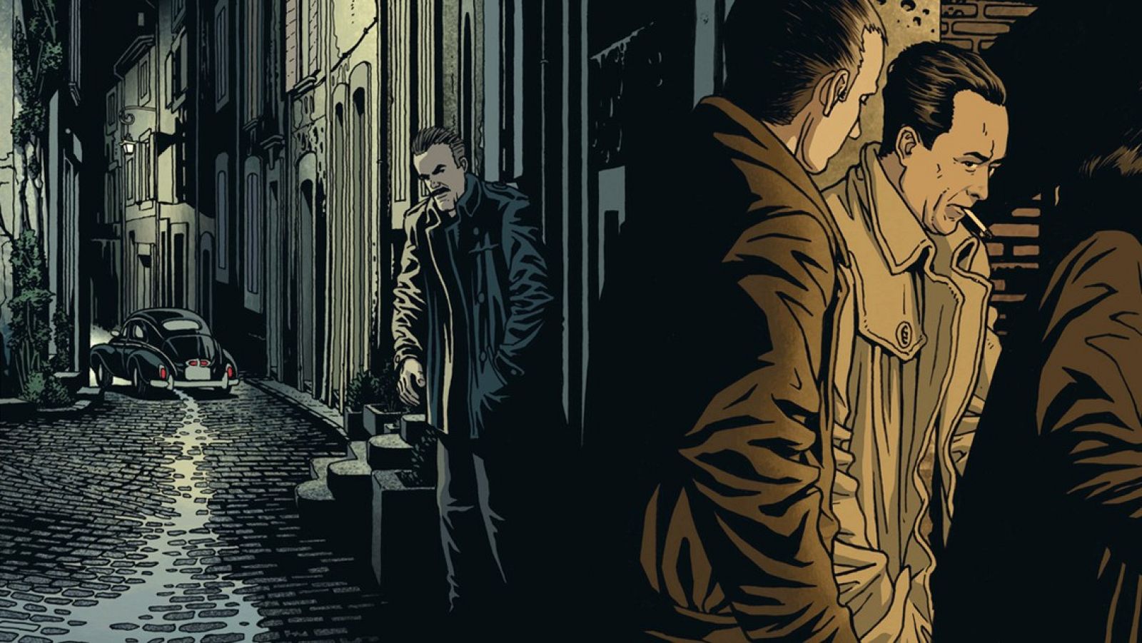 Detalle de la portada de 'Disque Bleu'