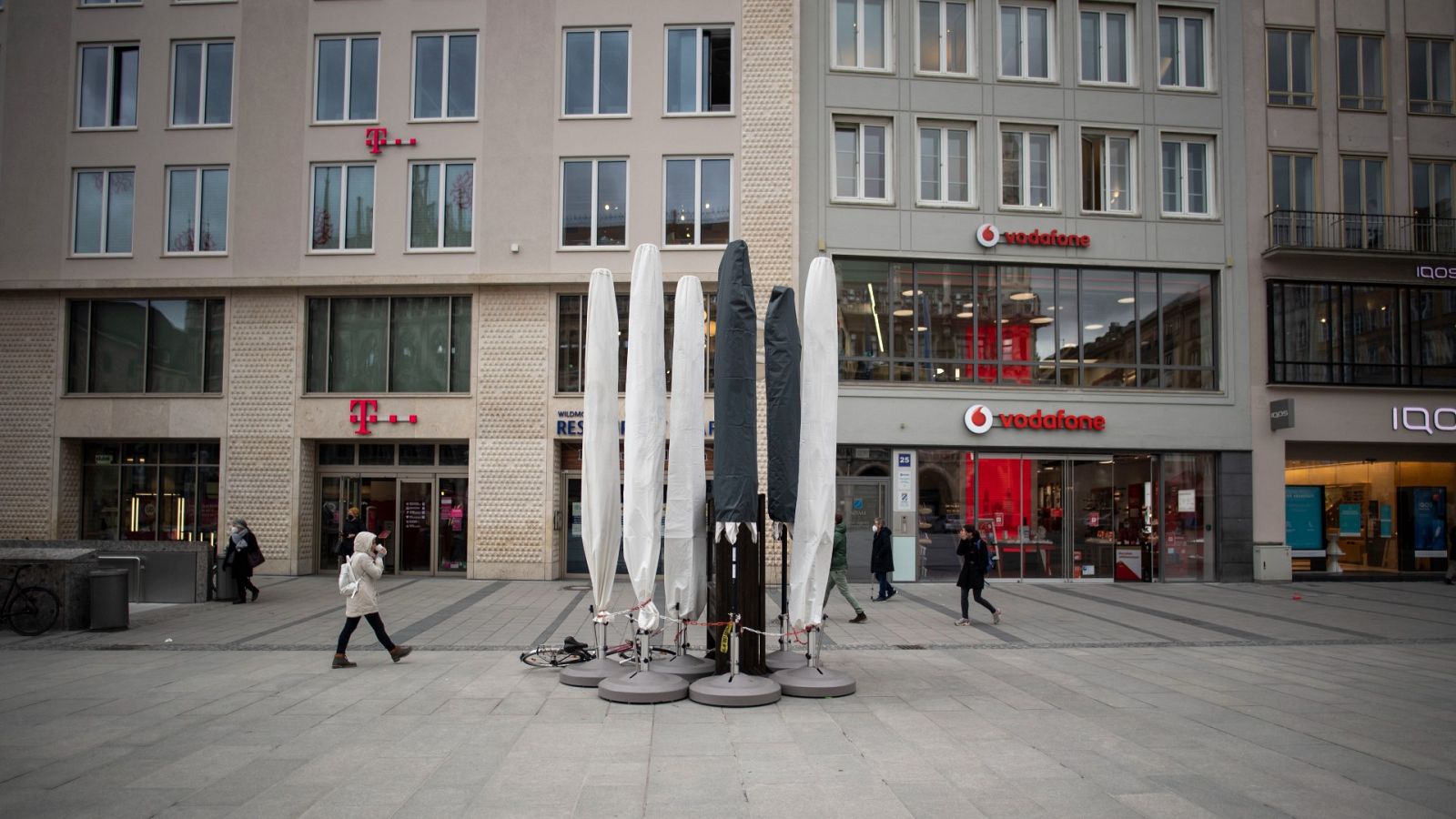 Zona comercial en Múnich