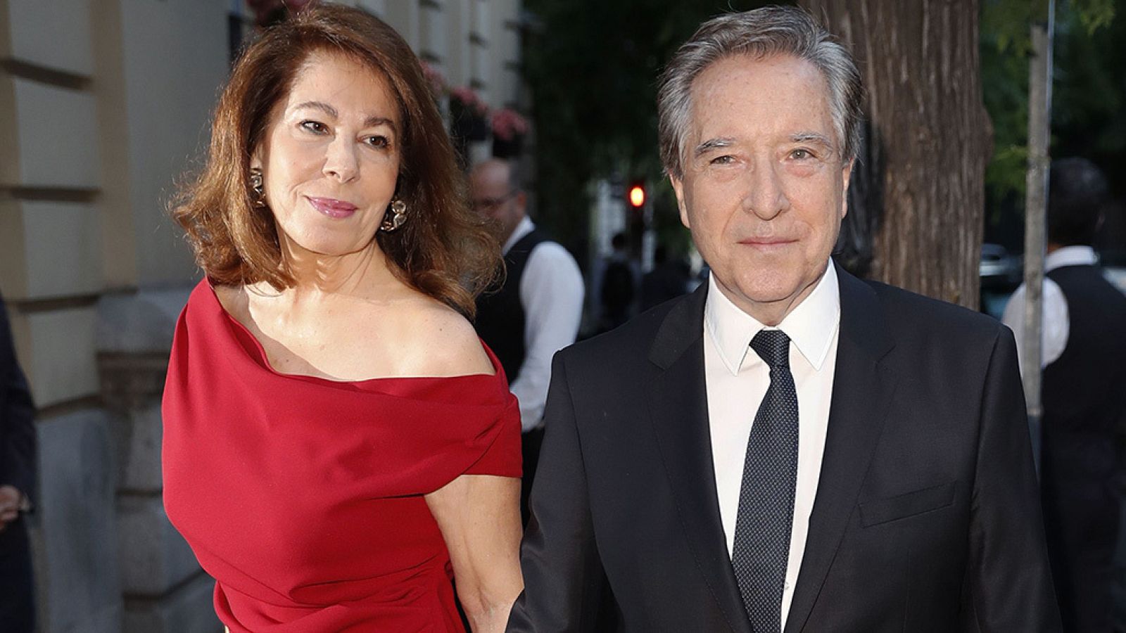 Iñaki Gabilondo y su mujer Lola Carretero