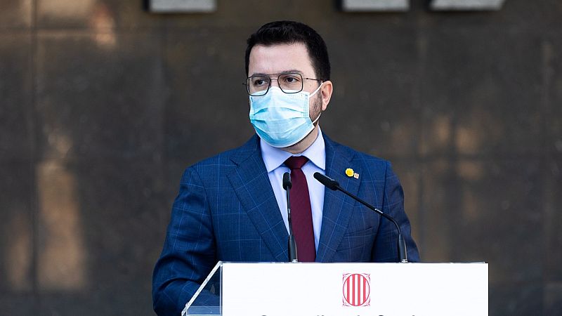 Aragonès califica de "155 educativo" la sentencia del castellano y luchará contra ella "con todas las herramientas"