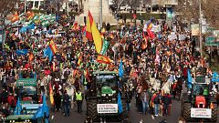 El mundo rural se manifiesta contra las "amenazas" que sufre el sector: "Necesitamos que la sociedad nos apoye"