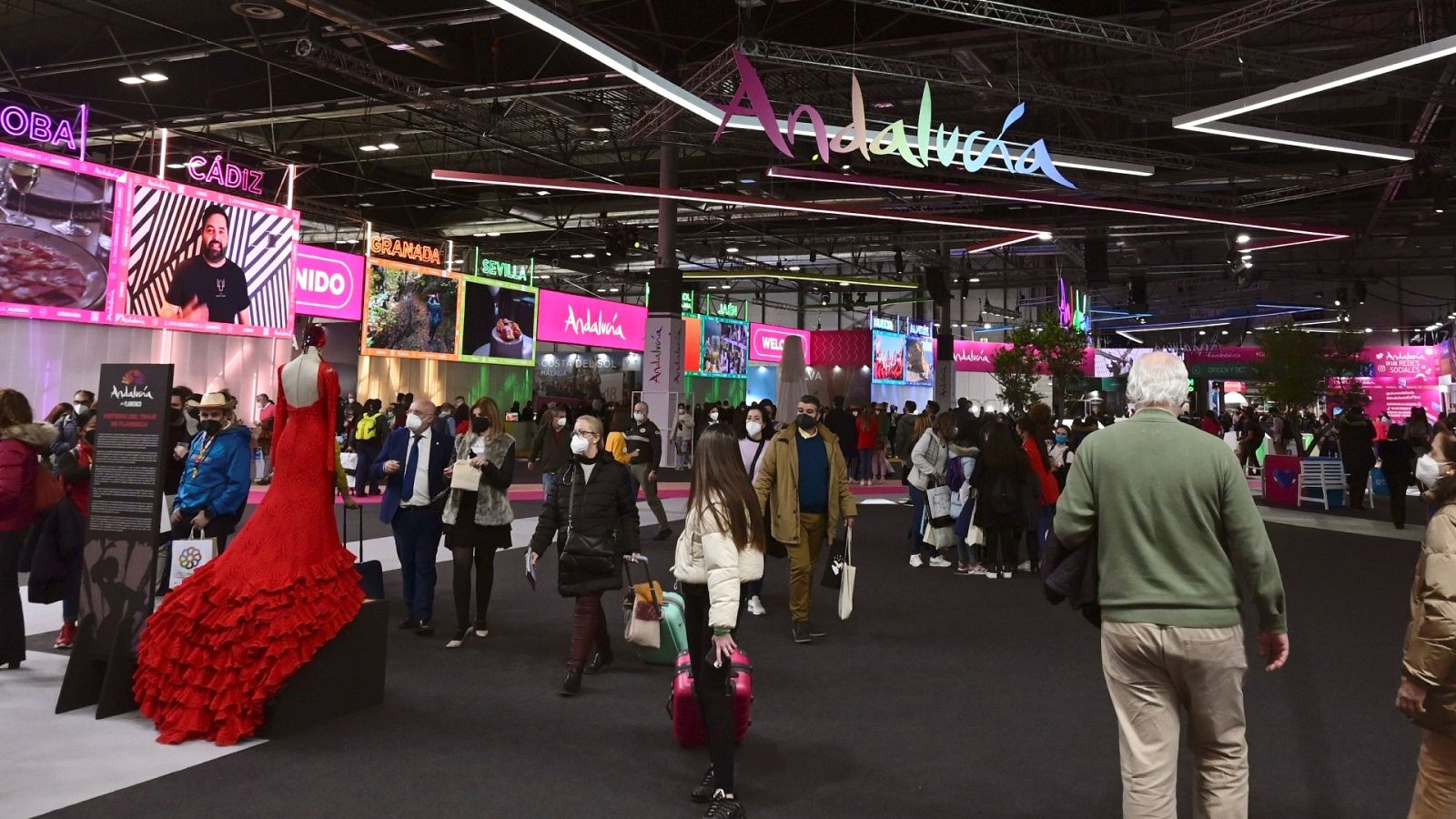 Pabellón de Andalucía en Fitur