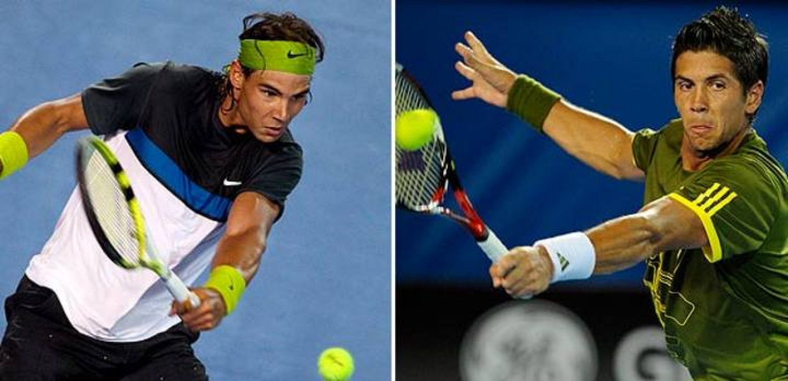 Rafa Nadal y Fernando Verdasco se enfrentan por una plaza en la final de Melbourne
