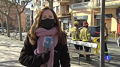Els veïns desallotjats per un incendi a Solsona no saben quan tornaran