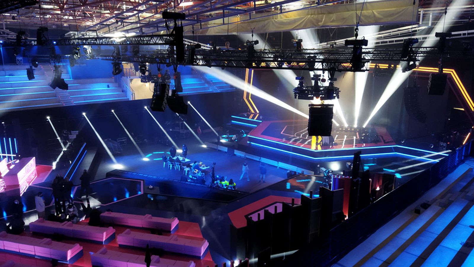 El escenario del Benidorm Fest está situado en el Palau D'Esports L'Illa