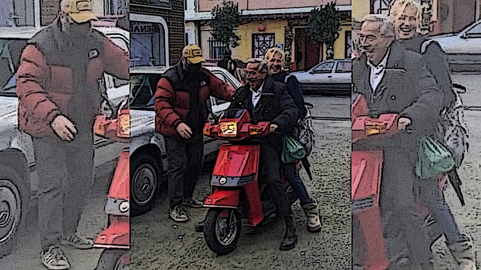 Imanol Arias y Ana Duato llegan a San Genaro a lo 'Vacaciones en Roma'