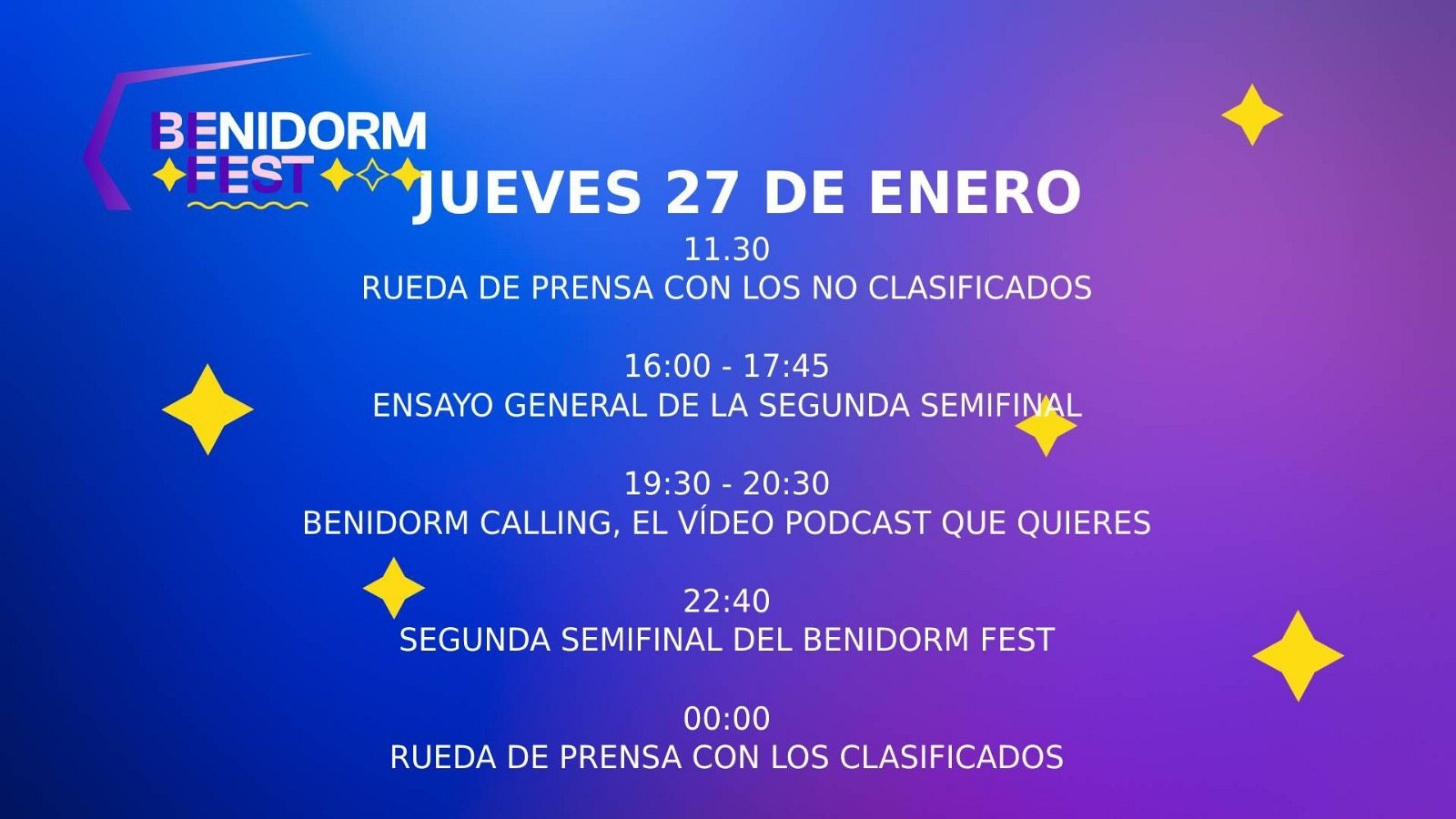 Jornada 4 del Benidorm Fest