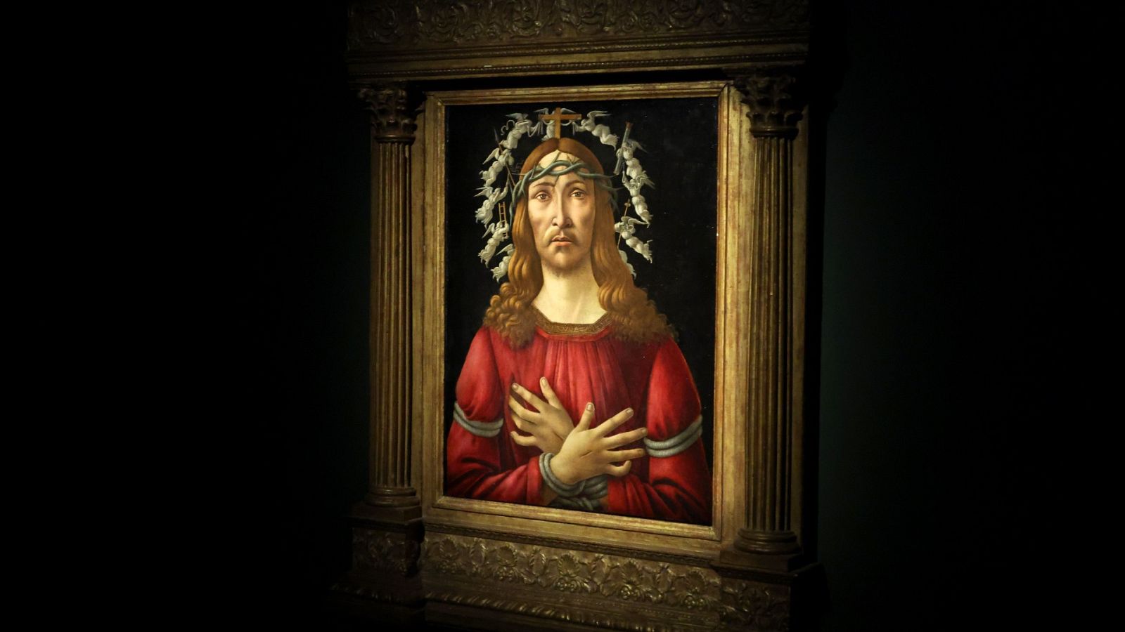 El cuadro 'Cristo Varón de dolores', de Botticelli