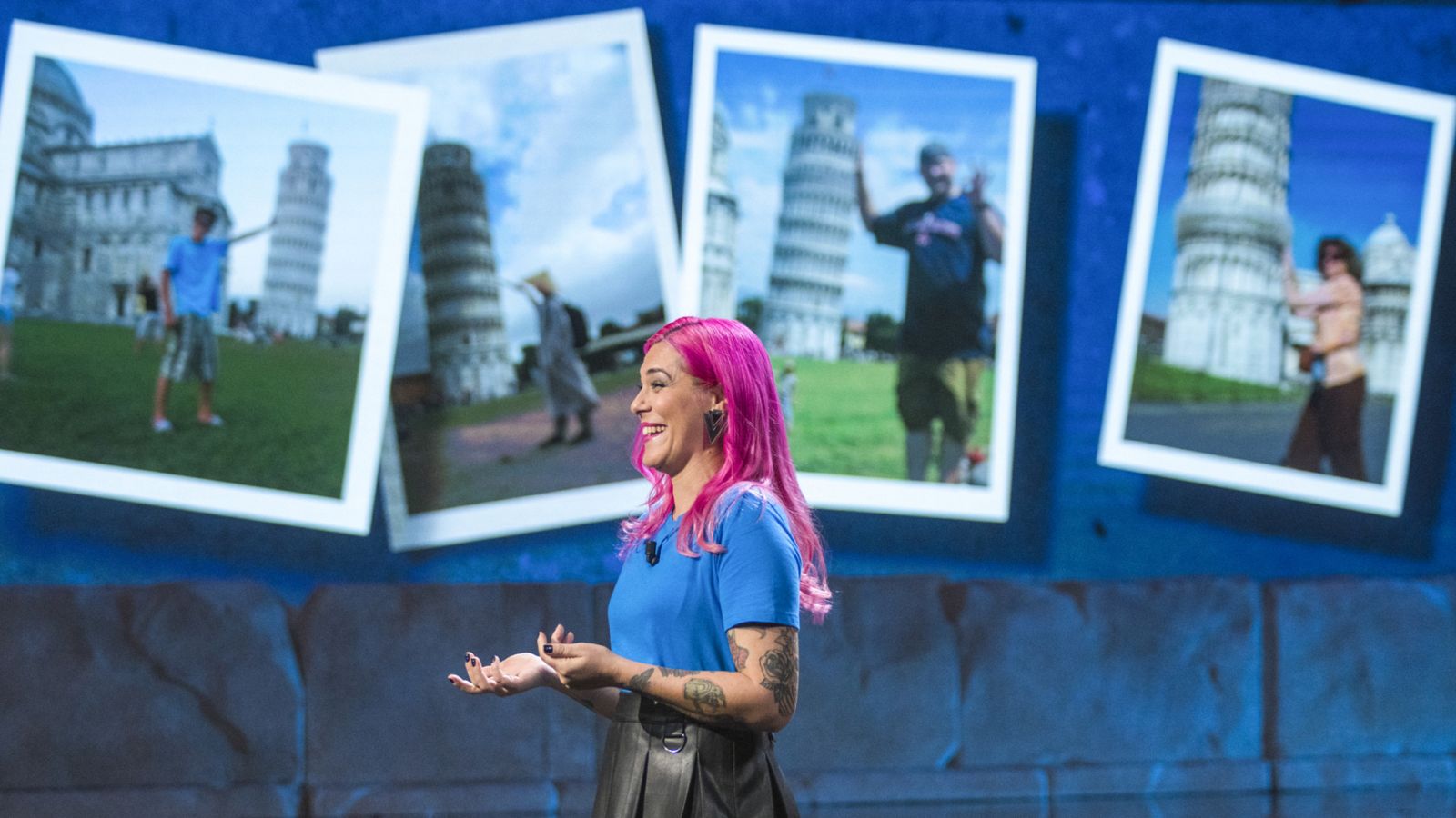 Sara Rubayo habla de la Torre de Pisa en "El condensador de fluzo"