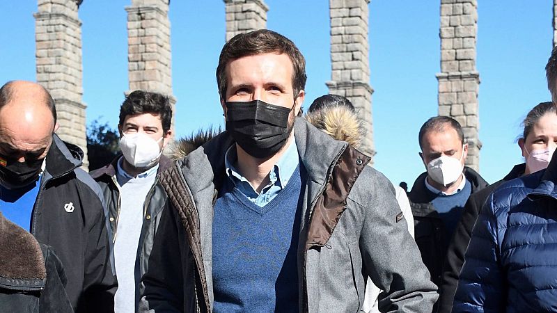 Casado denunciará a Sánchez por hacer anuncios del Gobierno en campaña: "Que deje de maquillar cifras"