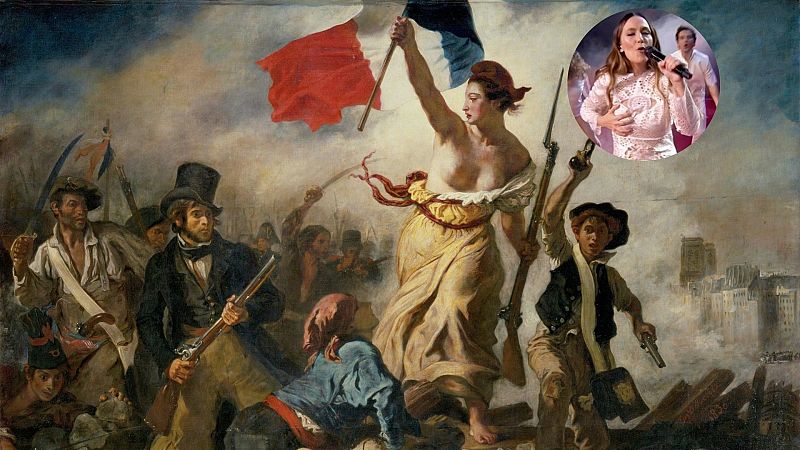 ¿Qué es "sacar un pecho fuera al estilo Delacroix", según Rigoberta Bandini?