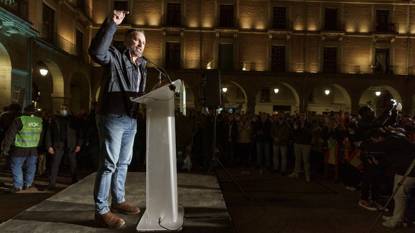 Campaña electoral de Vox en Ávila