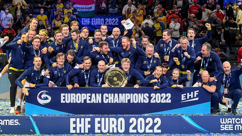 Suecia desbanca a España del trono europeo del balonmano