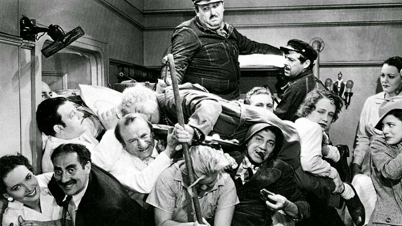 El camarote de los hermanos Marx: ¿un guion genial o una genial improvisación?