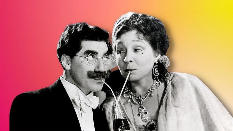 Groucho Marx y Margarett Dumont, ¿hubo pasión fuera del plató?