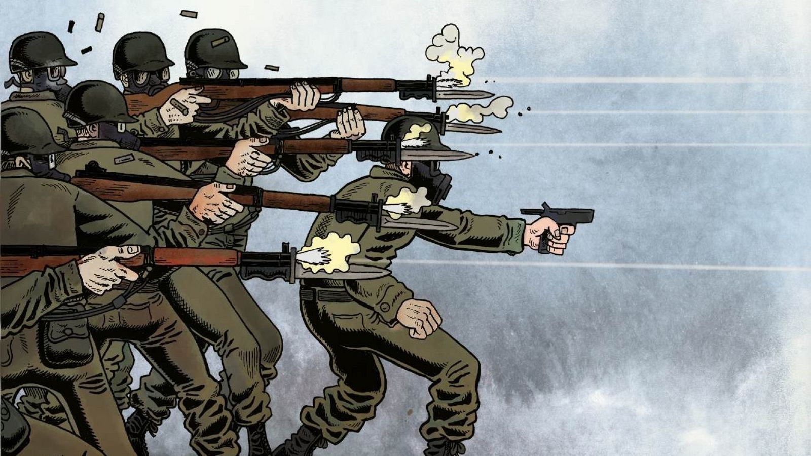 Detalle de la portada de 'Ken State'