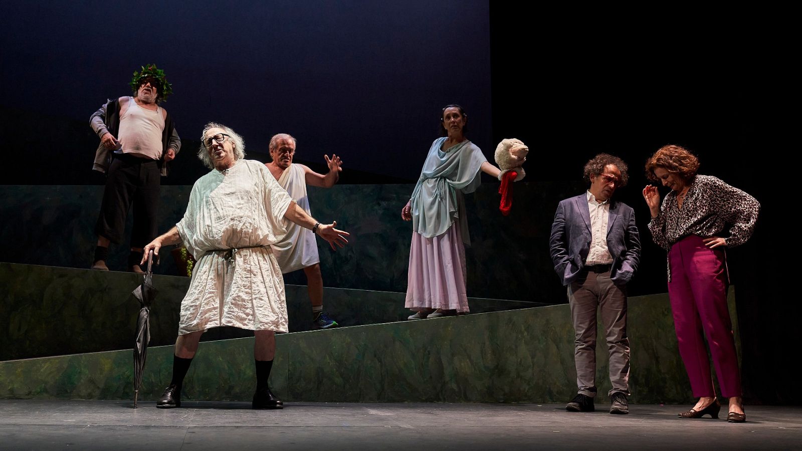 Espectáculo 'Que salga Aristófanes'