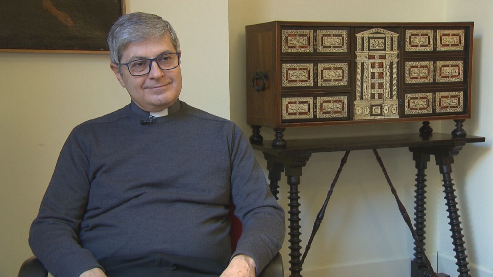 El presidente del Tribunal Eclesiástico del Arzobispado de Barcelona, Santiago Bueno