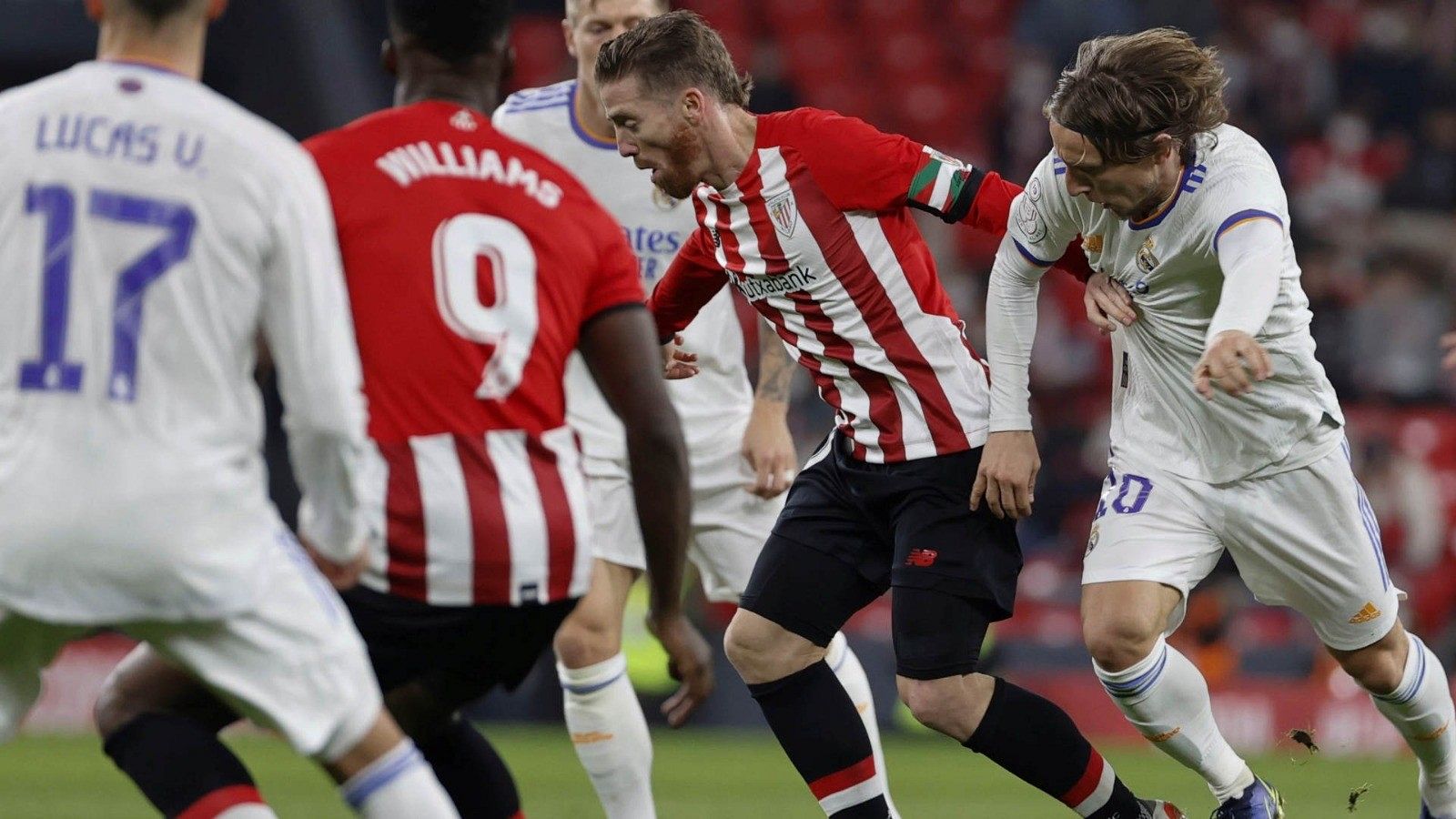 El Athletic Club y el Real Madrid se disputan el útimo puesto para la semifinal de la Copa del Rey