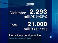 La cuesta de enero deja en la cuneta a 198.838 parados, una cifra récord de desempleados
