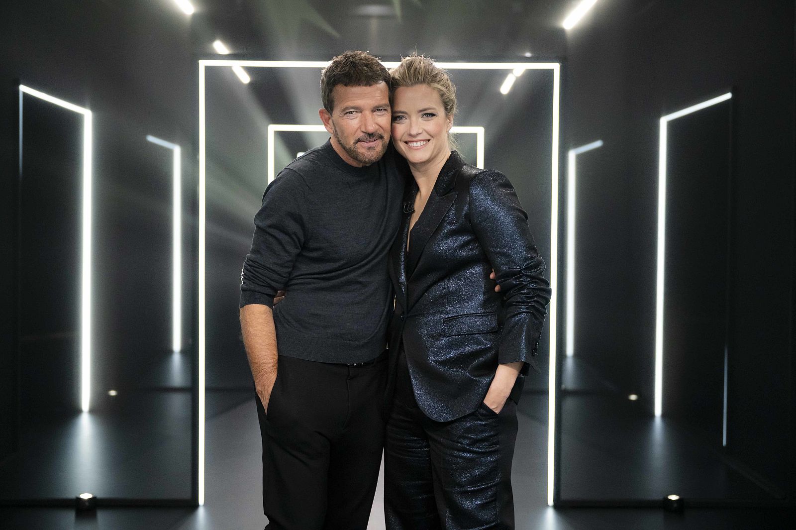 Antonio Banderas y María Casado