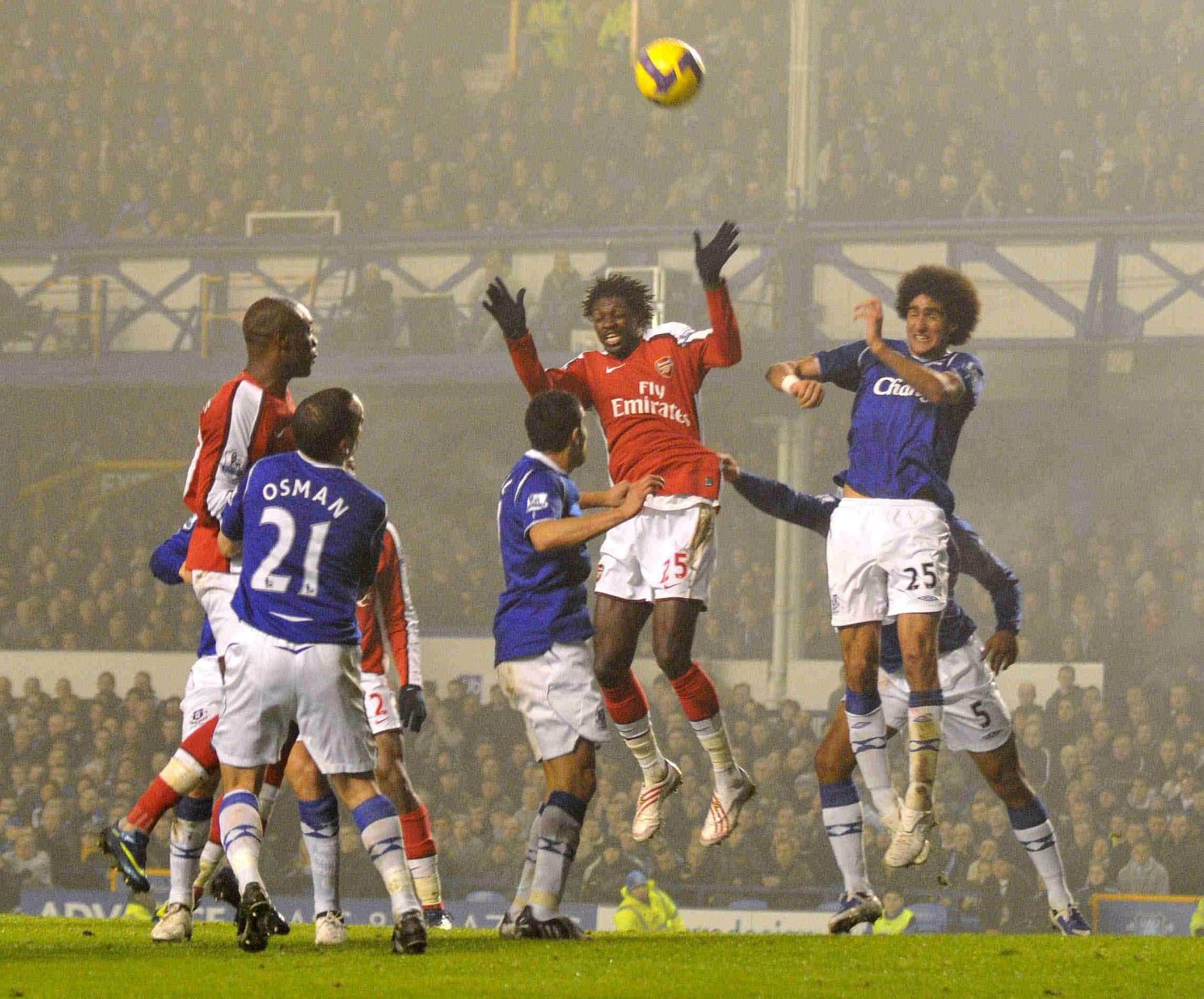 EVERTON FC VS ARSENAL FC