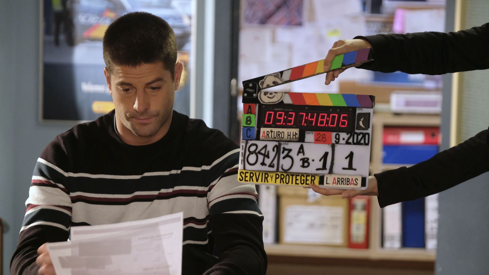 Luis Fernández interpreta a Iván en 'Servir y Proteger'