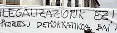 Tras D3M, la Fiscalía presentará este jueves la impugación de la 'lista blanca' Askatasuna
