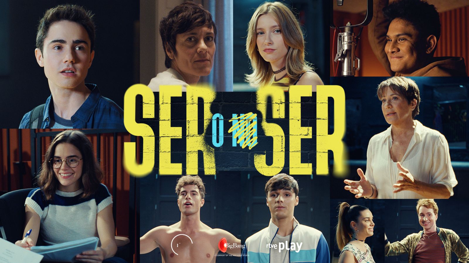 Así es el cartel oficial de 'Ser o no ser', la nueva serie de Playz