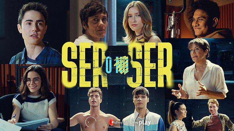 Así es el cartel oficial de 'Ser o no ser', la nueva serie de Playz que llegará a nuestras pantallas en marzo