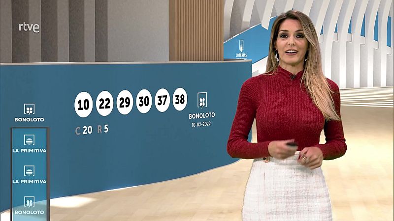 Sorteo de la BonoLoto, Primitiva y Loter�a Nacional del jueves 10 de febrero