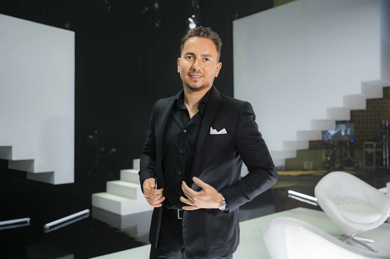 Jorge Lorenzo en 'Las tres Puertas'