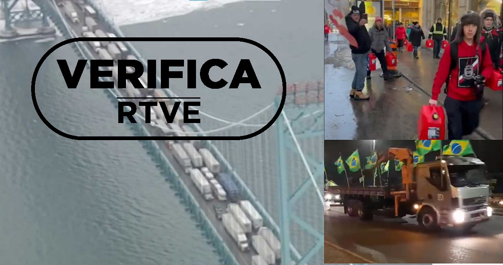 Protestas de camioneros en Canadá verdades y mentiras