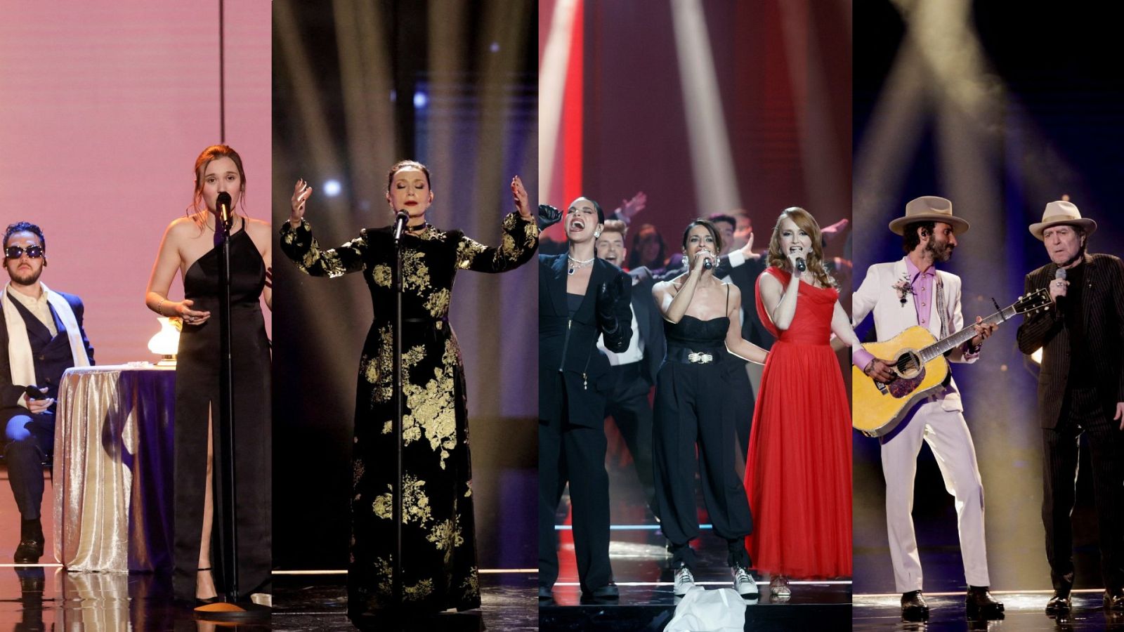 Las actuaciones musicales de Los Goya