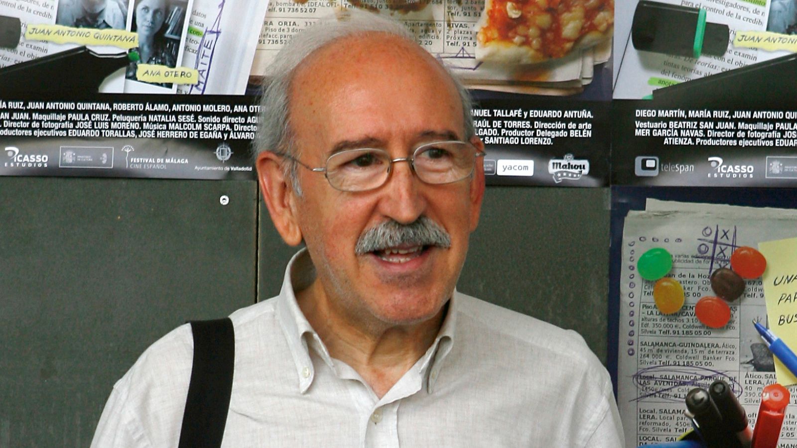 El actor Juan Antonio Quintana.