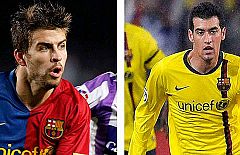 Piqué y Busquets, novedades de Del Bosque
